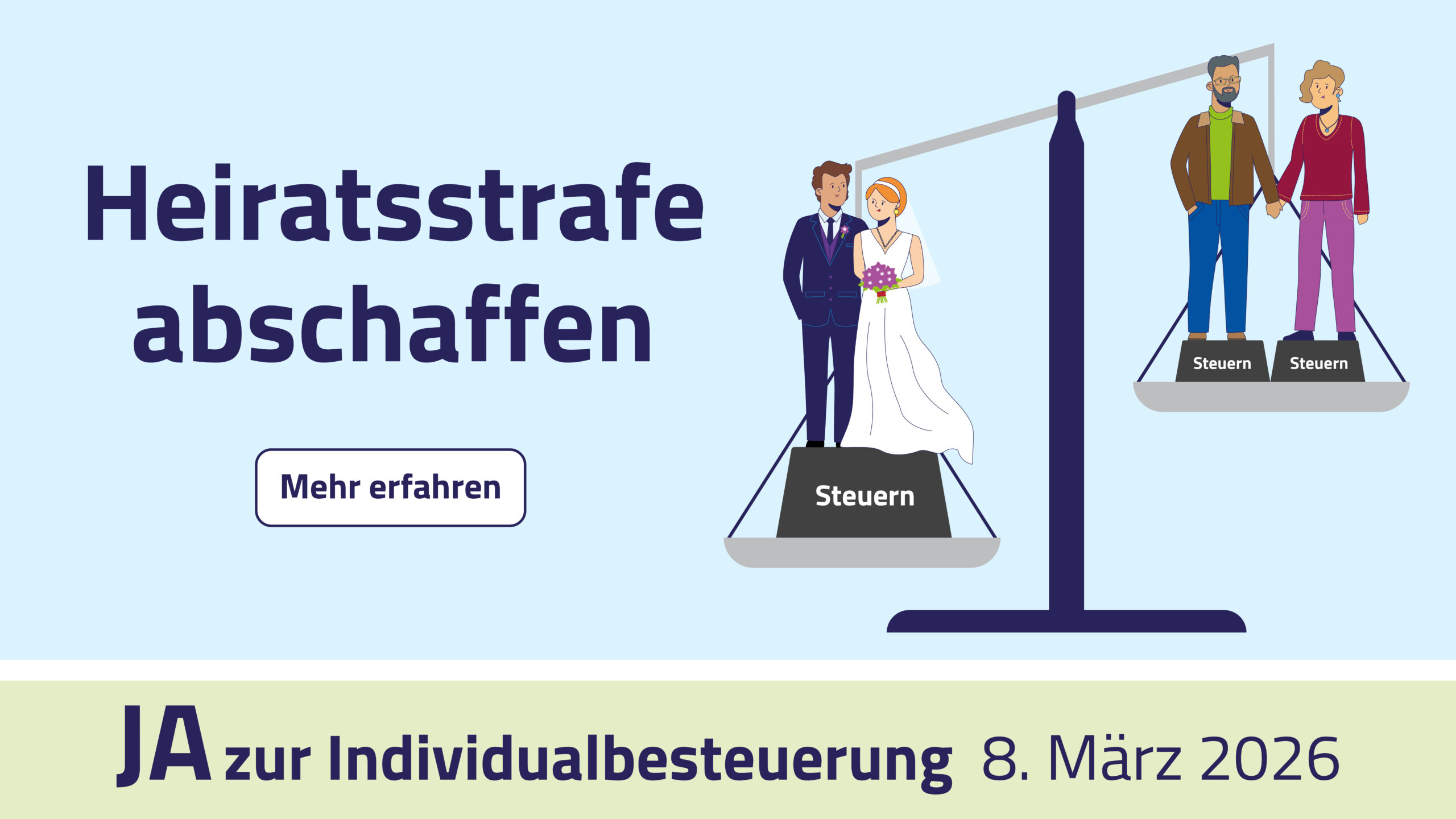 Kampagne Individualbesteuerung